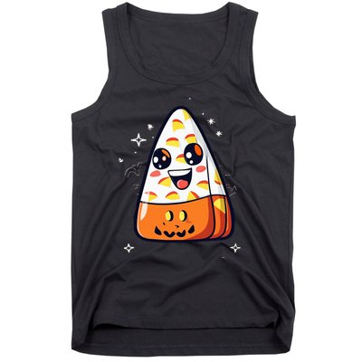 Cute Candy Corn Halloween Costume Kawaii Tank Top