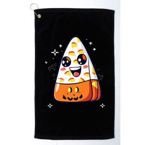 Cute Candy Corn Halloween Costume Kawaii Platinum Collection Golf Towel