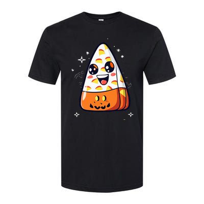 Cute Candy Corn Halloween Costume Kawaii Softstyle CVC T-Shirt