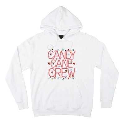 Candy Cane Crew Funny Christmas Candy Cane Lover Xmas Pajama Hoodie