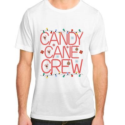 Candy Cane Crew Funny Christmas Candy Cane Lover Xmas Pajama Adult ChromaSoft Performance T-Shirt