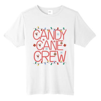 Candy Cane Crew Funny Christmas Candy Cane Lover Xmas Pajama Tall Fusion ChromaSoft Performance T-Shirt