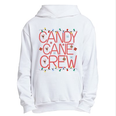 Candy Cane Crew Funny Christmas Candy Cane Lover Xmas Pajama Urban Pullover Hoodie