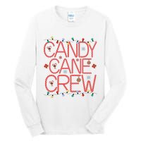 Candy Cane Crew Funny Christmas Candy Cane Lover Xmas Pajama Tall Long Sleeve T-Shirt