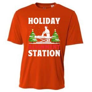 Christmas Chiropractor Chiropractic Profession Holiday Chiro Gift Cooling Performance Crew T-Shirt