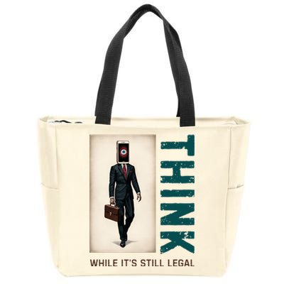 Conservative Cancel Culture Think While Its Still Legal Zip Tote Bag