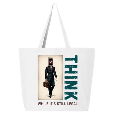 Conservative Cancel Culture Think While Its Still Legal 25L Jumbo Tote