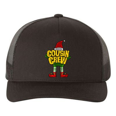 Cousin Crew Christmas Elf Matching Family Yupoong Adult 5-Panel Trucker Hat