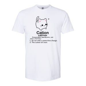 Cat Cation Cute Kitty Cation Softstyle CVC T-Shirt