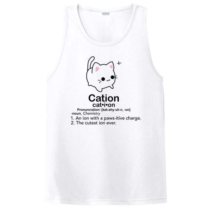 Cat Cation Cute Kitty Cation PosiCharge Competitor Tank