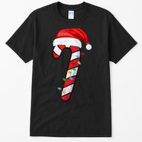 Candy Cane Crew Vintage Christmas Lights Family Matching Tall T-Shirt