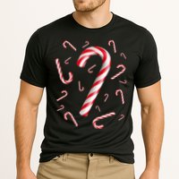 Christmas Candy Cane Mash Up Cooling Performance Crew T-Shirt