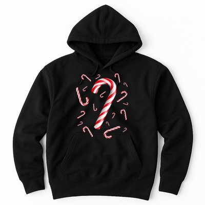 Christmas Candy Cane Mash Up Hoodie
