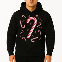 Christmas Candy Cane Mash Up Hoodie