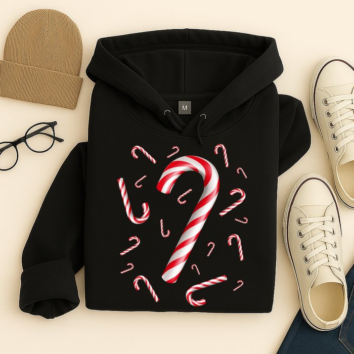 Christmas Candy Cane Mash Up Hoodie
