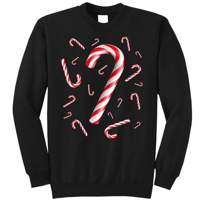 Christmas Candy Cane Mash Up Sweatshirt