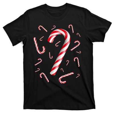 Christmas Candy Cane Mash Up T-Shirt