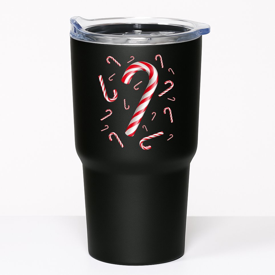 Christmas Candy Cane Mash Up Tumbler