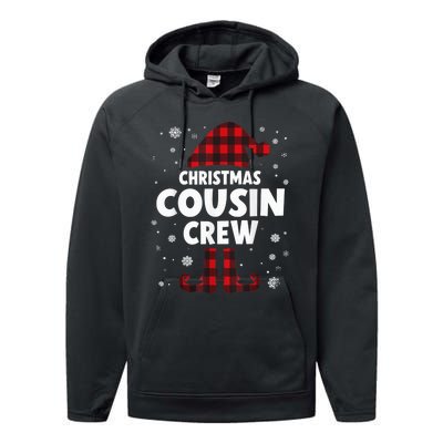 Christmas Cousin Crew Performance Fleece Hoodie