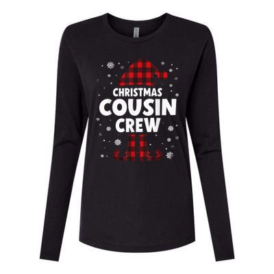 Christmas Cousin Crew Womens Cotton Relaxed Long Sleeve T-Shirt