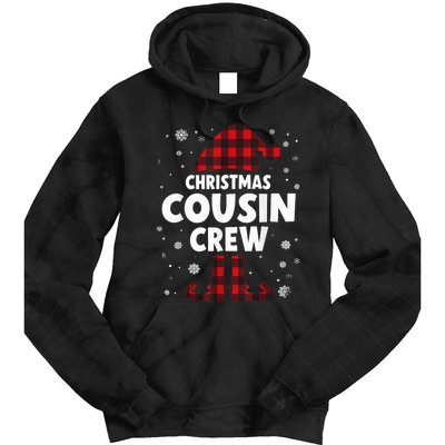 Christmas Cousin Crew Tie Dye Hoodie