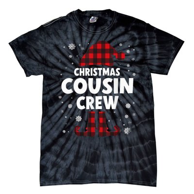 Christmas Cousin Crew Tie-Dye T-Shirt