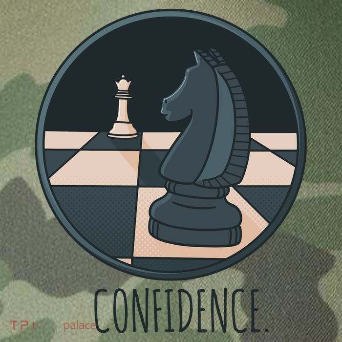 Confidence Chess Legacy Tie Dye Trucker Hat