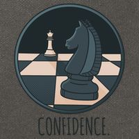 Confidence Chess Cotton Canvas Backpack