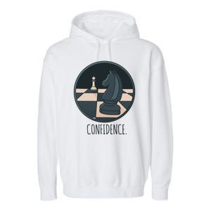 Confidence Chess Garment-Dyed Fleece Hoodie