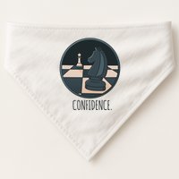 Confidence Chess USA-Made Doggie Bandana