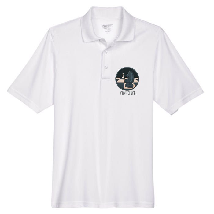 Confidence Chess Men's Origin Performance Piqué Polo