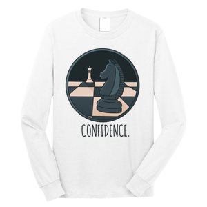 Confidence Chess Long Sleeve Shirt