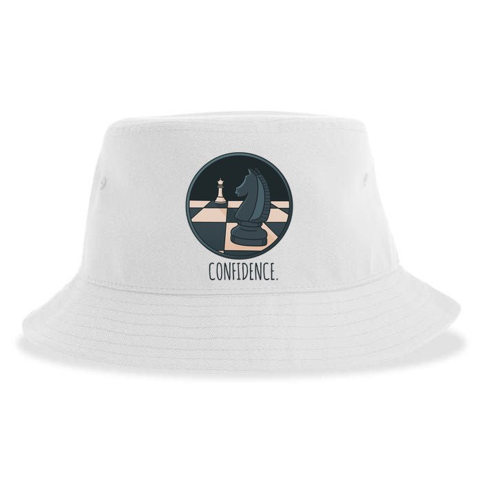 Confidence Chess Sustainable Bucket Hat