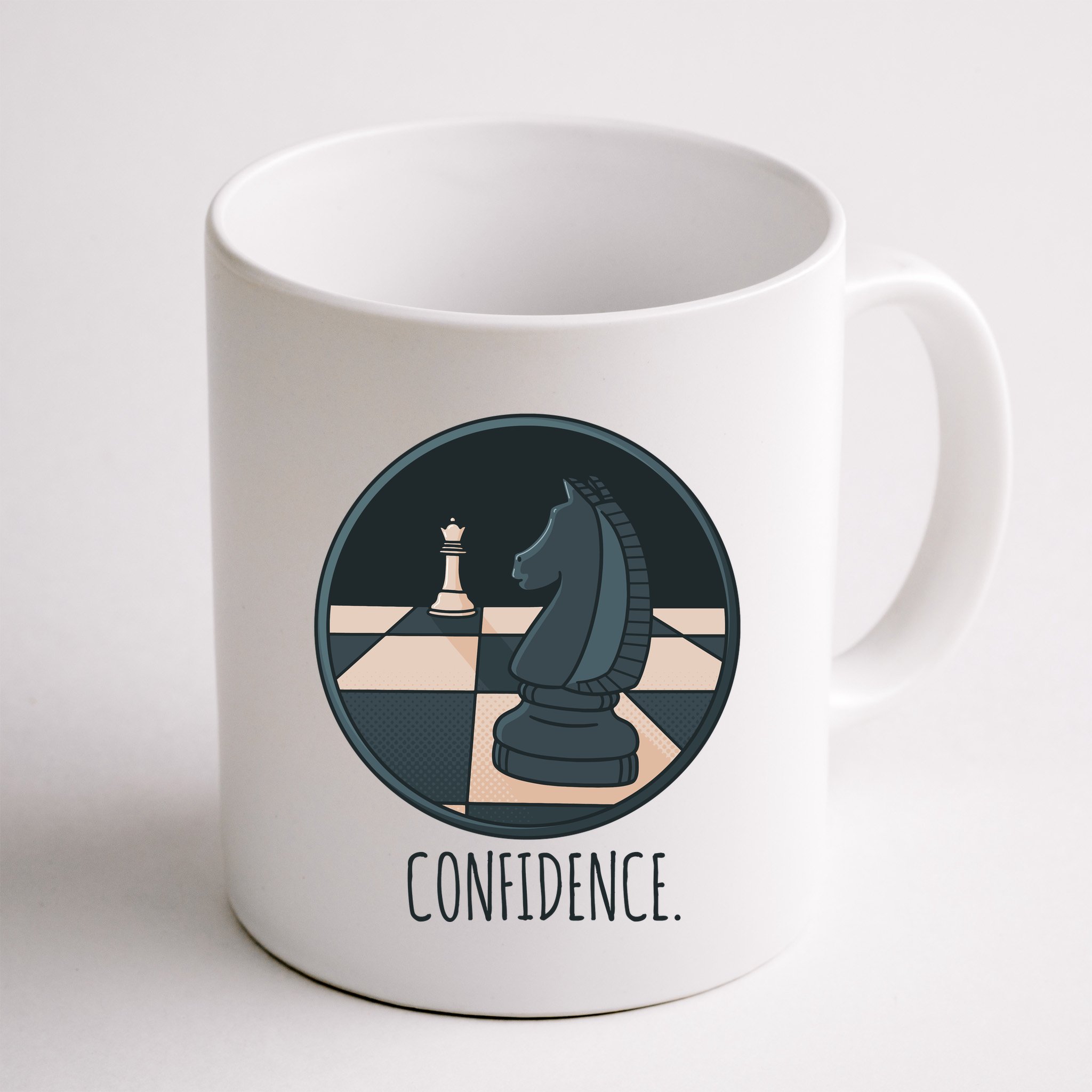 Confidence Chess Mug