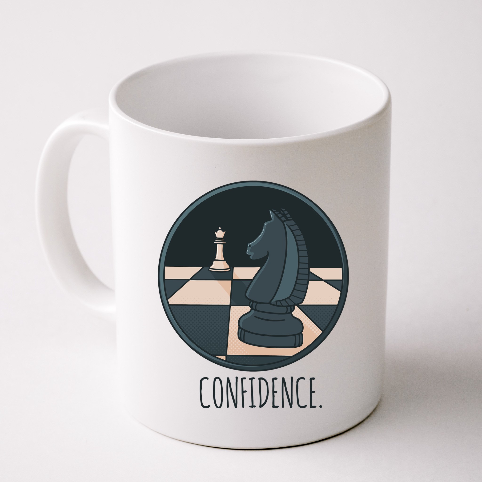 Confidence Chess Mug