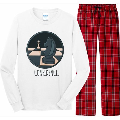 Confidence Chess Long Sleeve Pajama Set