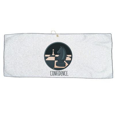 Confidence Chess Large Microfiber Waffle Golf Towel