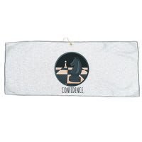 Confidence Chess Large Microfiber Waffle Golf Towel