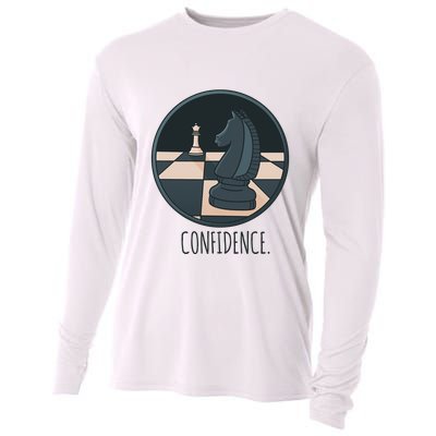 Confidence Chess Cooling Performance Long Sleeve Crew