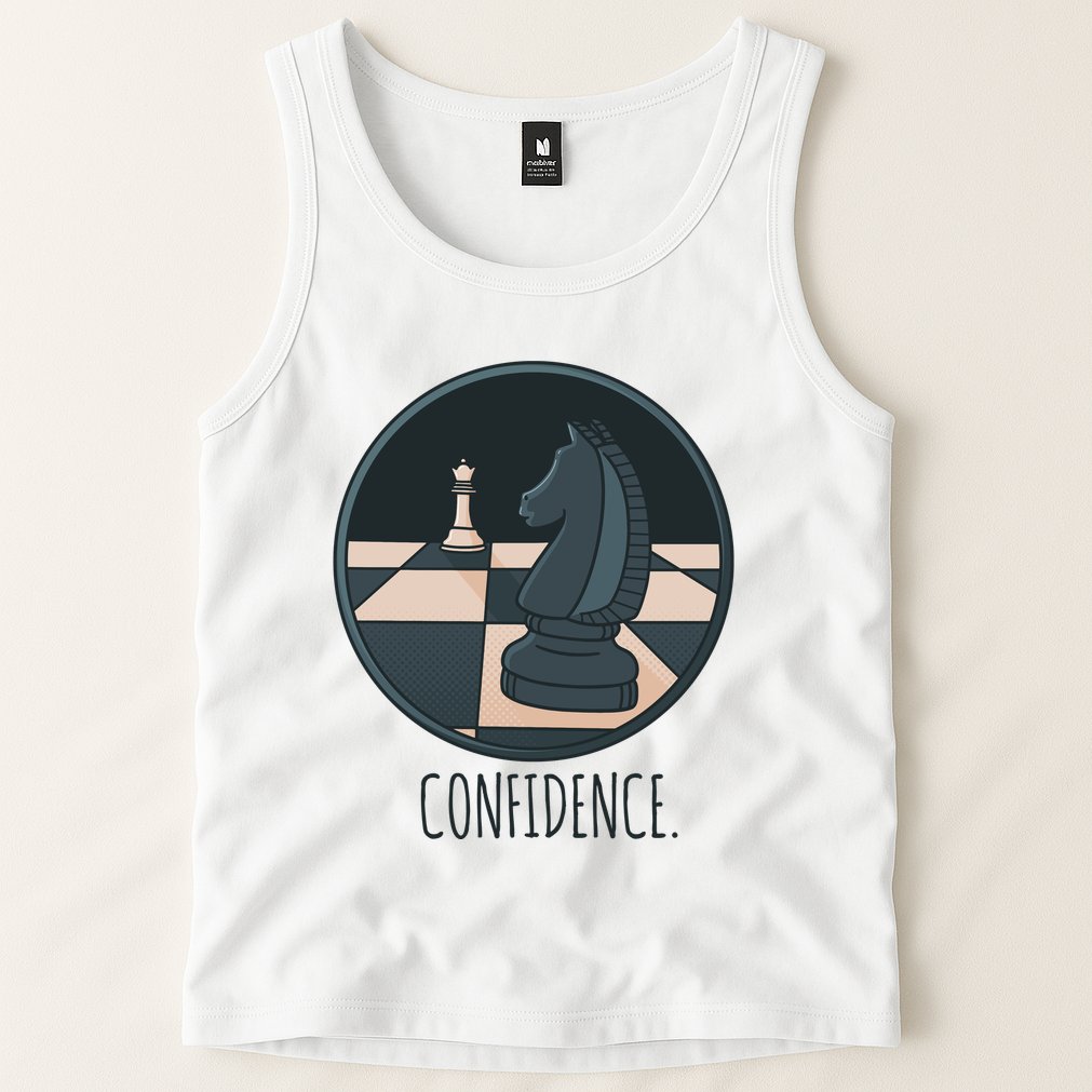 Confidence Chess Tank Top
