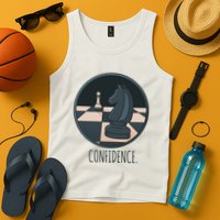 Confidence Chess Tank Top