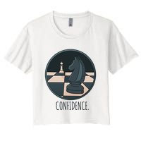 Confidence Chess Crop Top