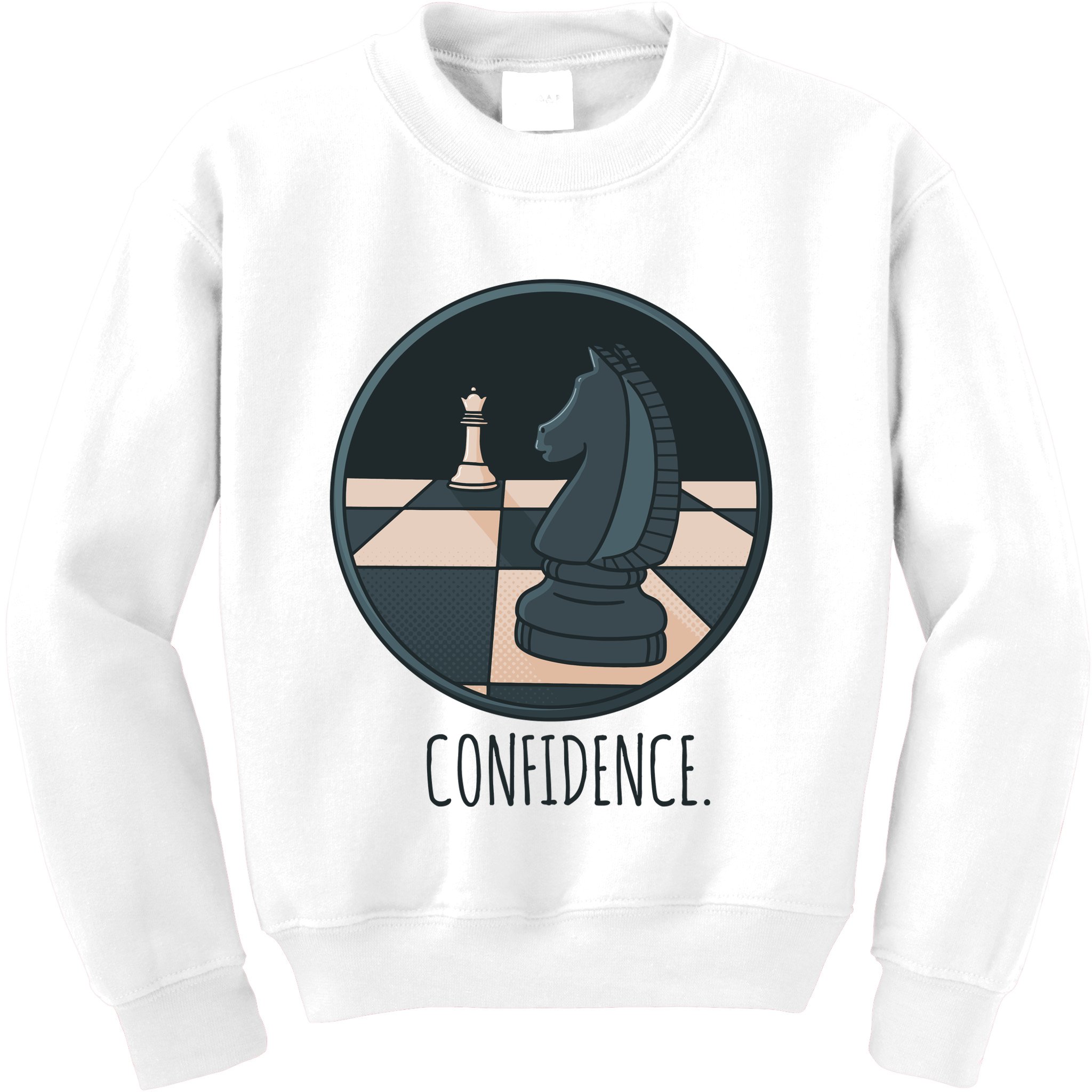 Confidence Chess Kids Sweatshirt