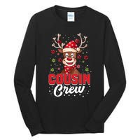 Christmas Cousin Crew Funny Reindeer Matching Pajama Gifts Premium Tall Long Sleeve T-Shirt