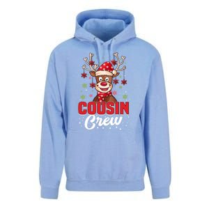 Christmas Cousin Crew Funny Reindeer Matching Pajama Gifts Premium Unisex Surf Hoodie