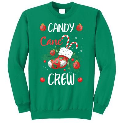 Candy Cane Crew Christmas Xmas Sweatshirt