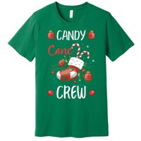 Candy Cane Crew Christmas Xmas Premium T-Shirt