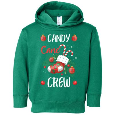 Candy Cane Crew Christmas Xmas Toddler Hoodie