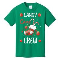 Candy Cane Crew Christmas Xmas Kids T-Shirt