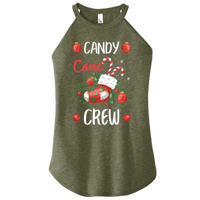 Candy Cane Crew Christmas Xmas Women's Perfect Tri Rocker Tank